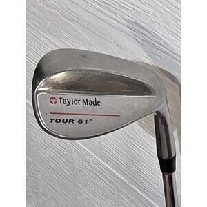 TaylorMade Tour 61* Copper Face Men's RH Sand Wedge Stiff Steel Shaft 35" Flop